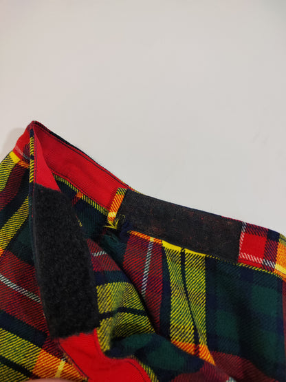 Vintage Tartan Kilt + Scarf