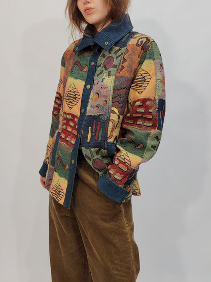 Kriss Sweden Patchwork Jacket