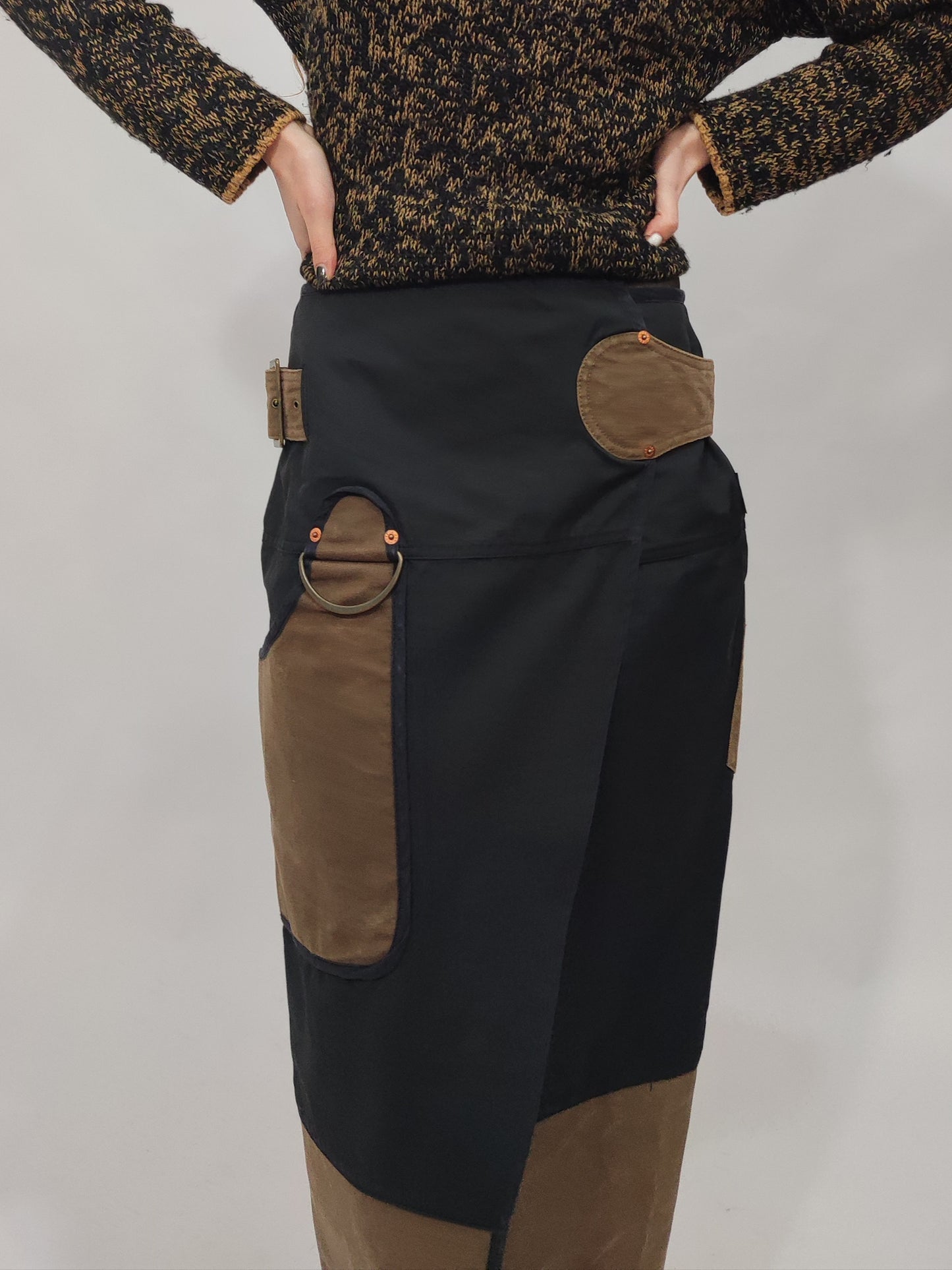 Michiko Koshino-Yen Jeans Skirt