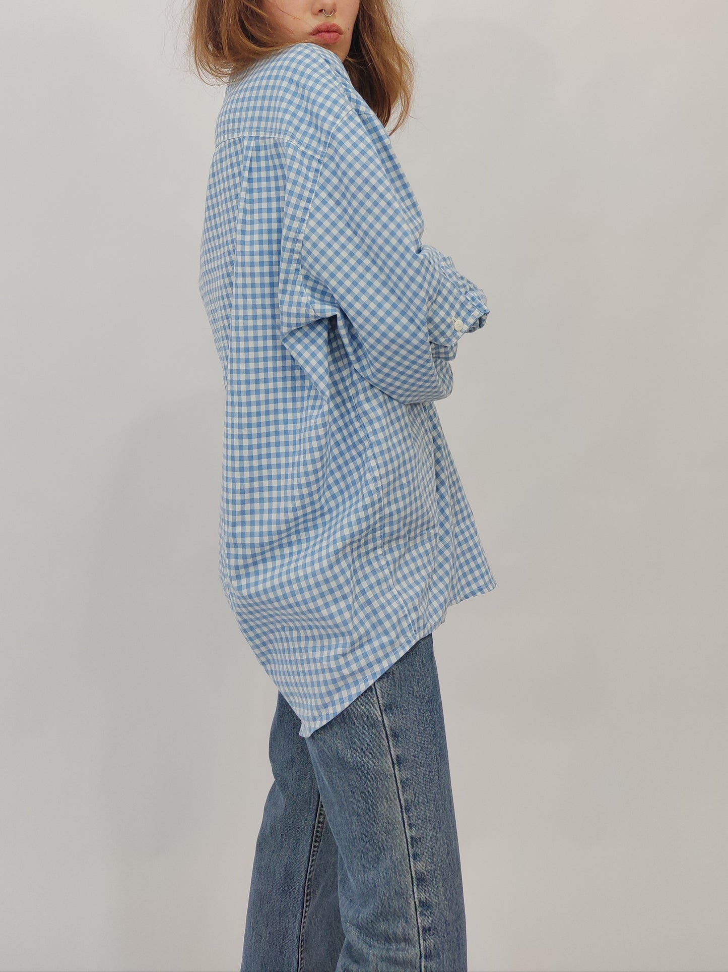 Vintage Gingham Shirt - Men's