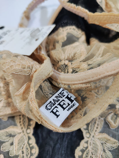 Archive - Gianfranco Ferré Deadstock Lace Bodysuit (NUDE)