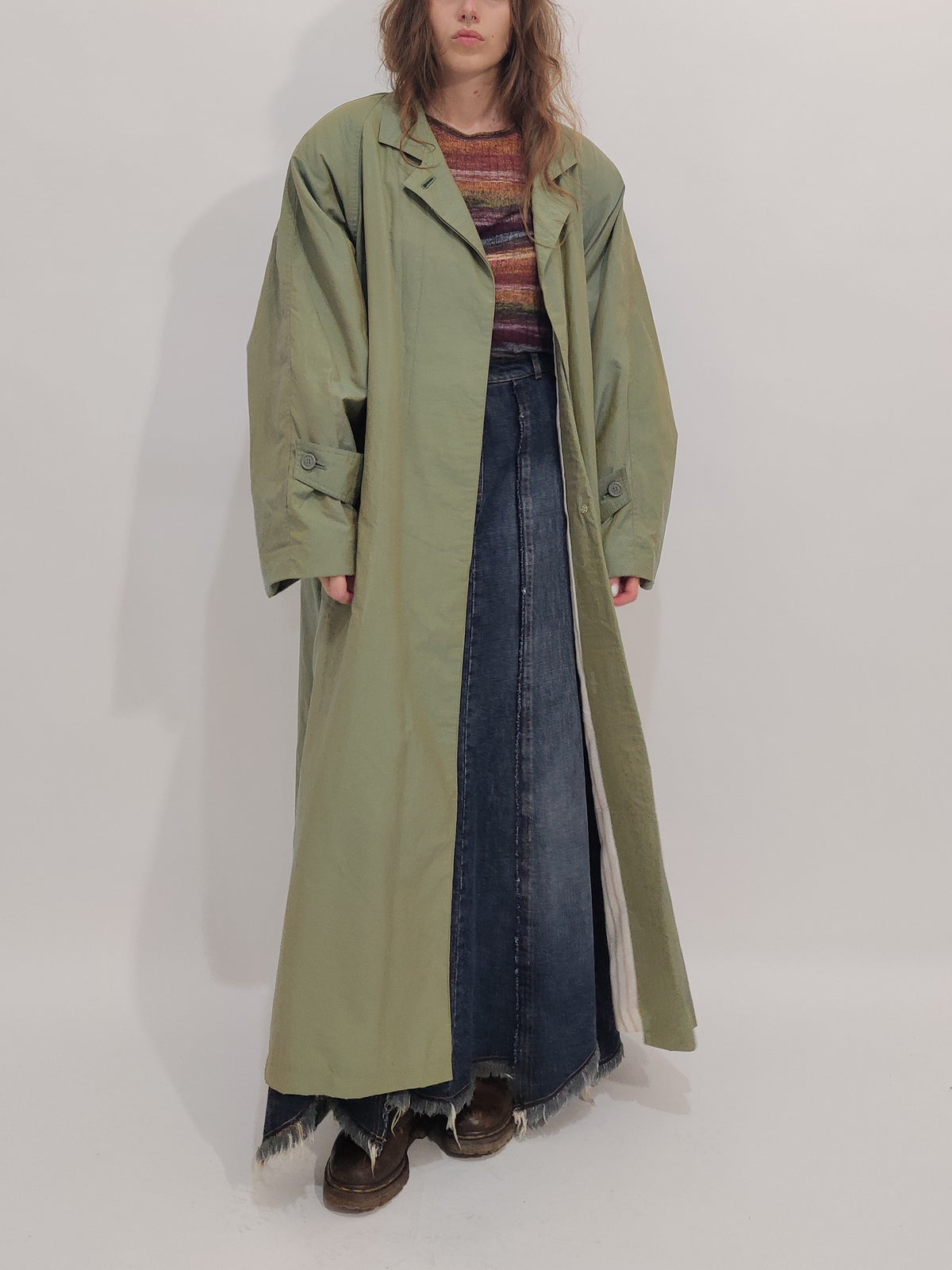 Late '80s Oversized Vintage Dustcoat