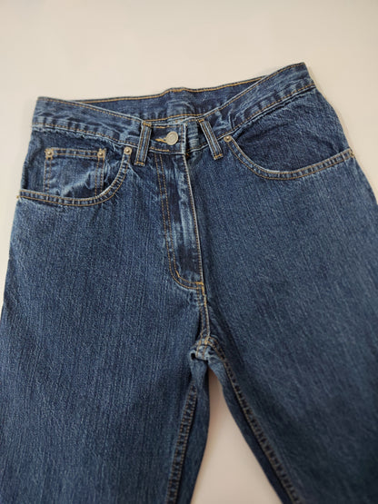 Vintage Flared Jeans - Blue Mid