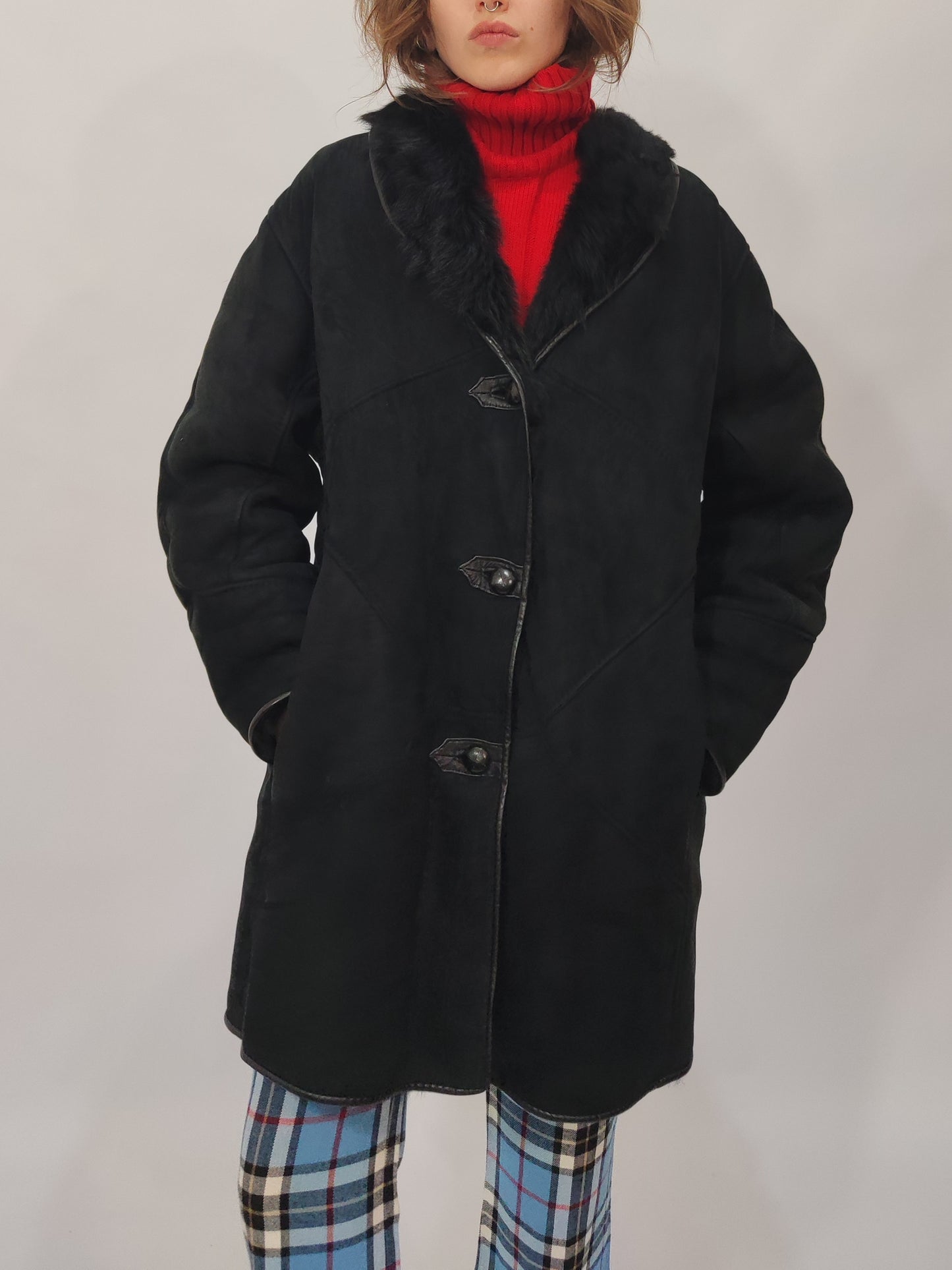 '80s Shearling Coat