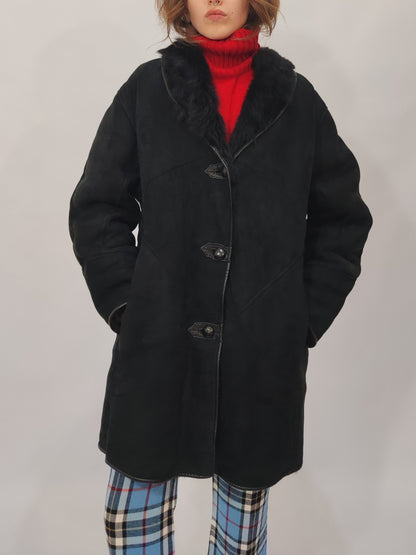 '80s Shearling Coat