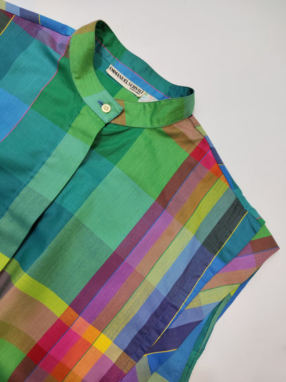 Emmanuel Schvili Early '80s Checkered Shirt
