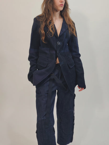 Marithé+François Girbaud Navy Blazer