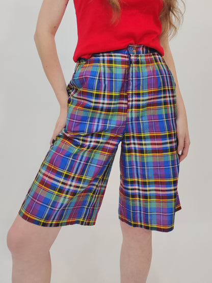La Perla Mare Vintage Tartan Shorts