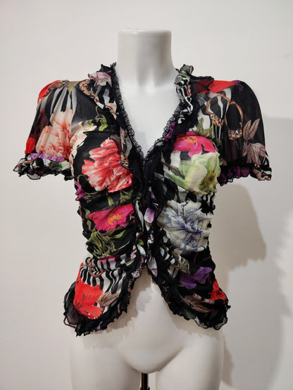 Roberto Cavalli Vintage Mesh Top
