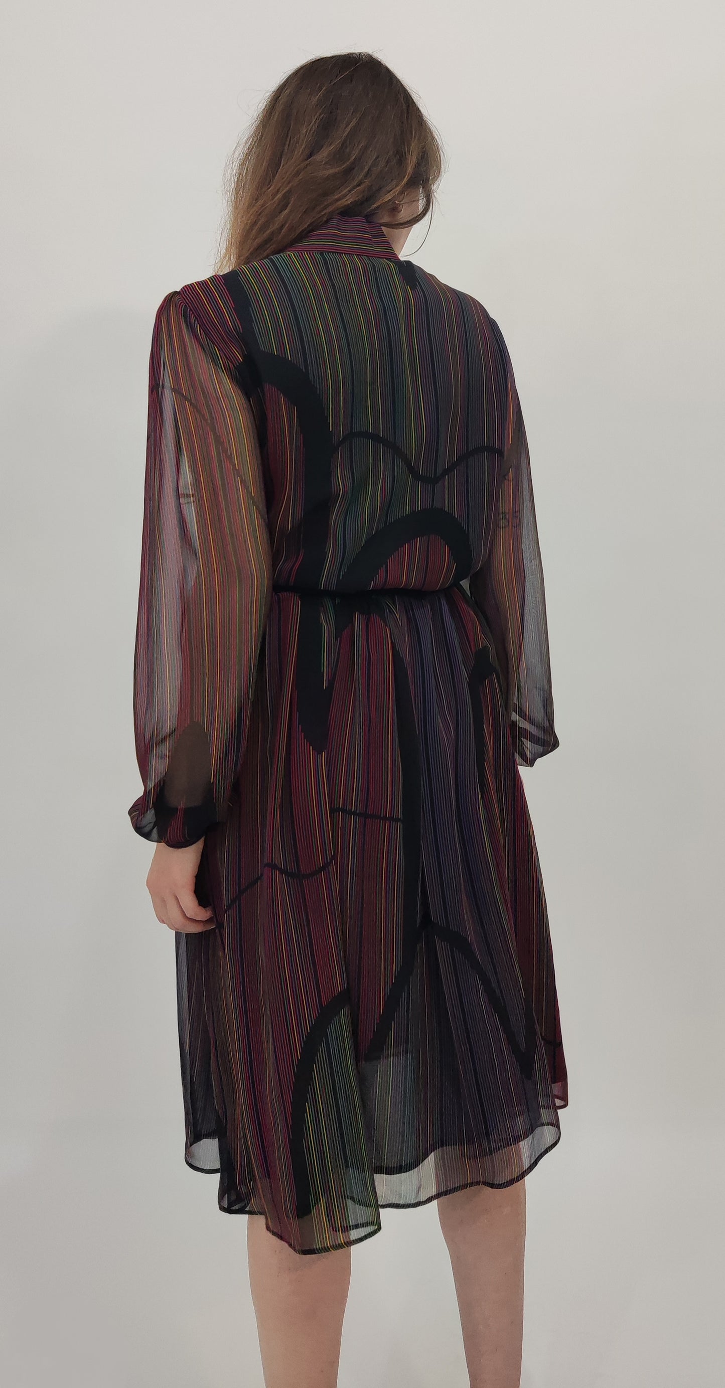 Sora Late '70s Vintage Dress - M/L