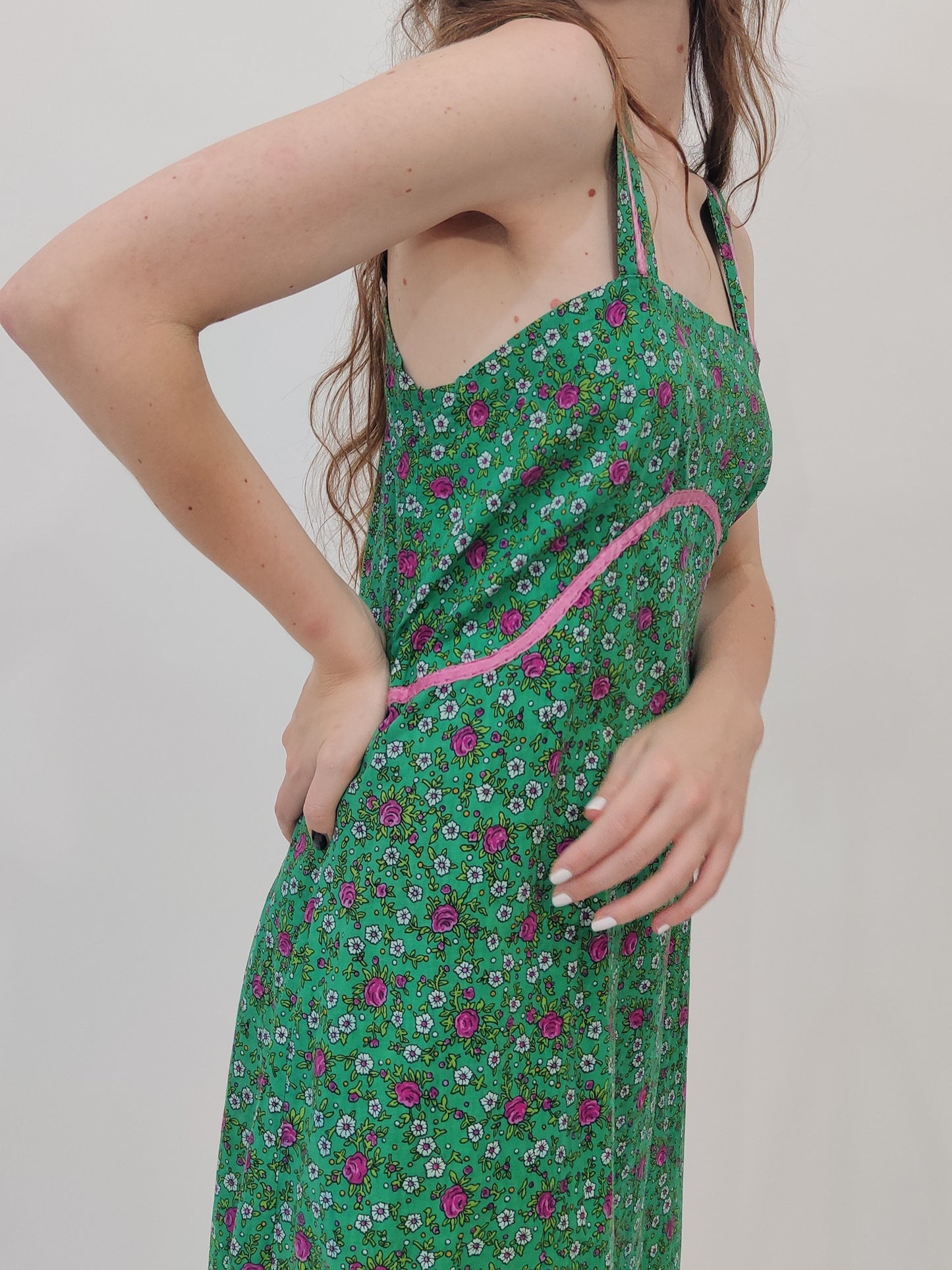 Late ‘60s Floral Vintage Dress