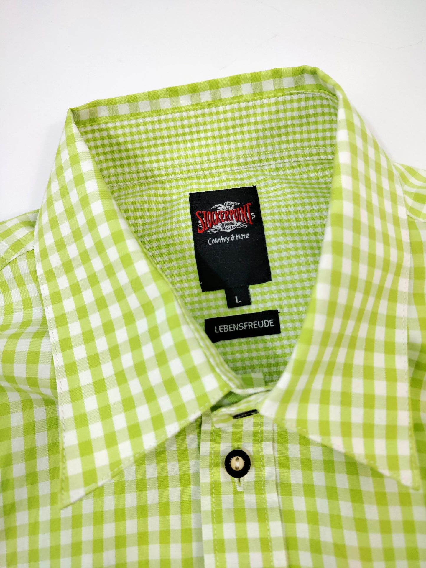 Stockerpoint Vintage Gingham Shirt - Men's