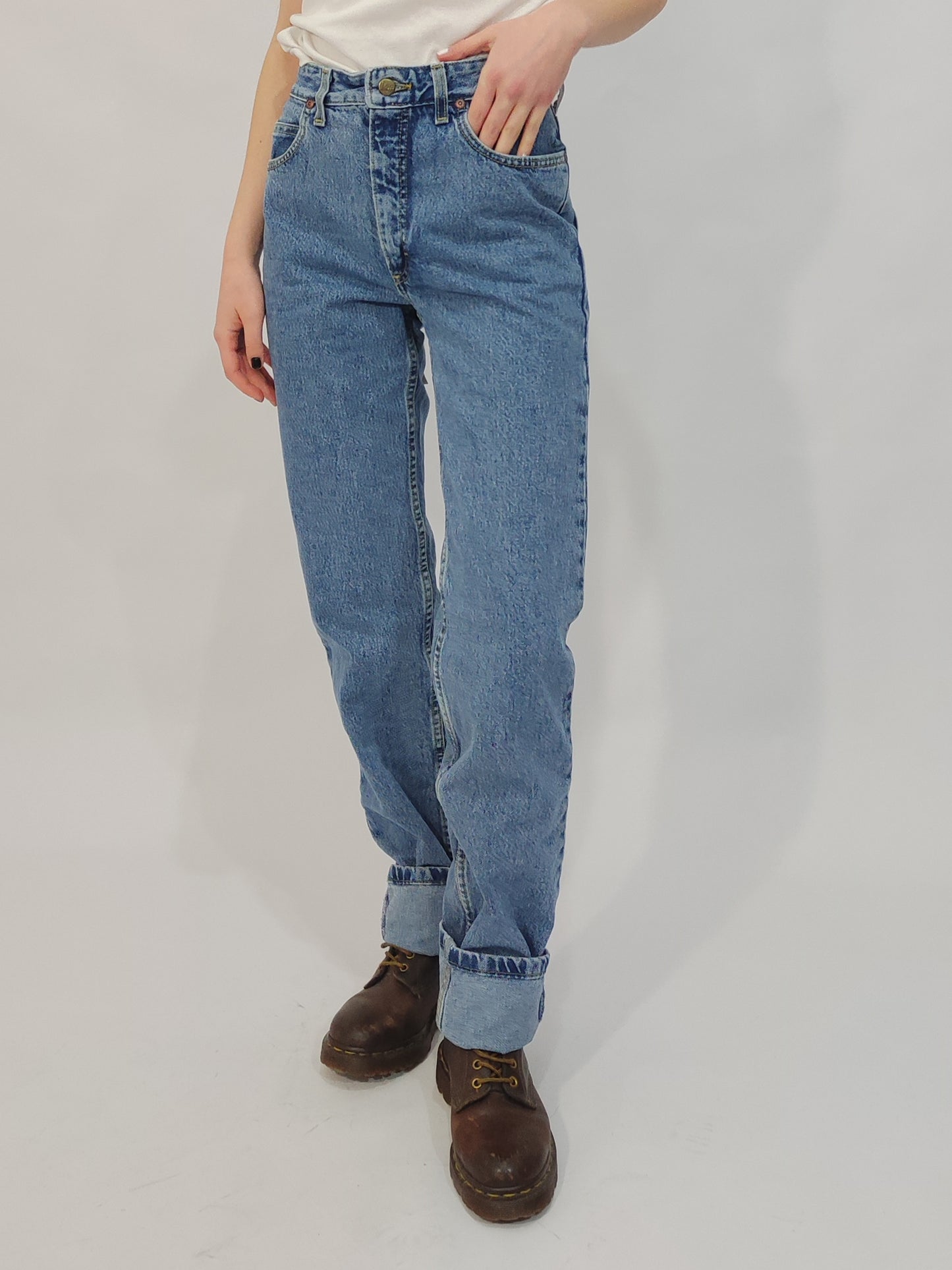 Lee Oklahoma Deadstock Jeans - Mid Wash - Size 29-33