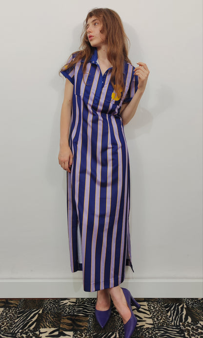 Vintage Adidas Striped Dress