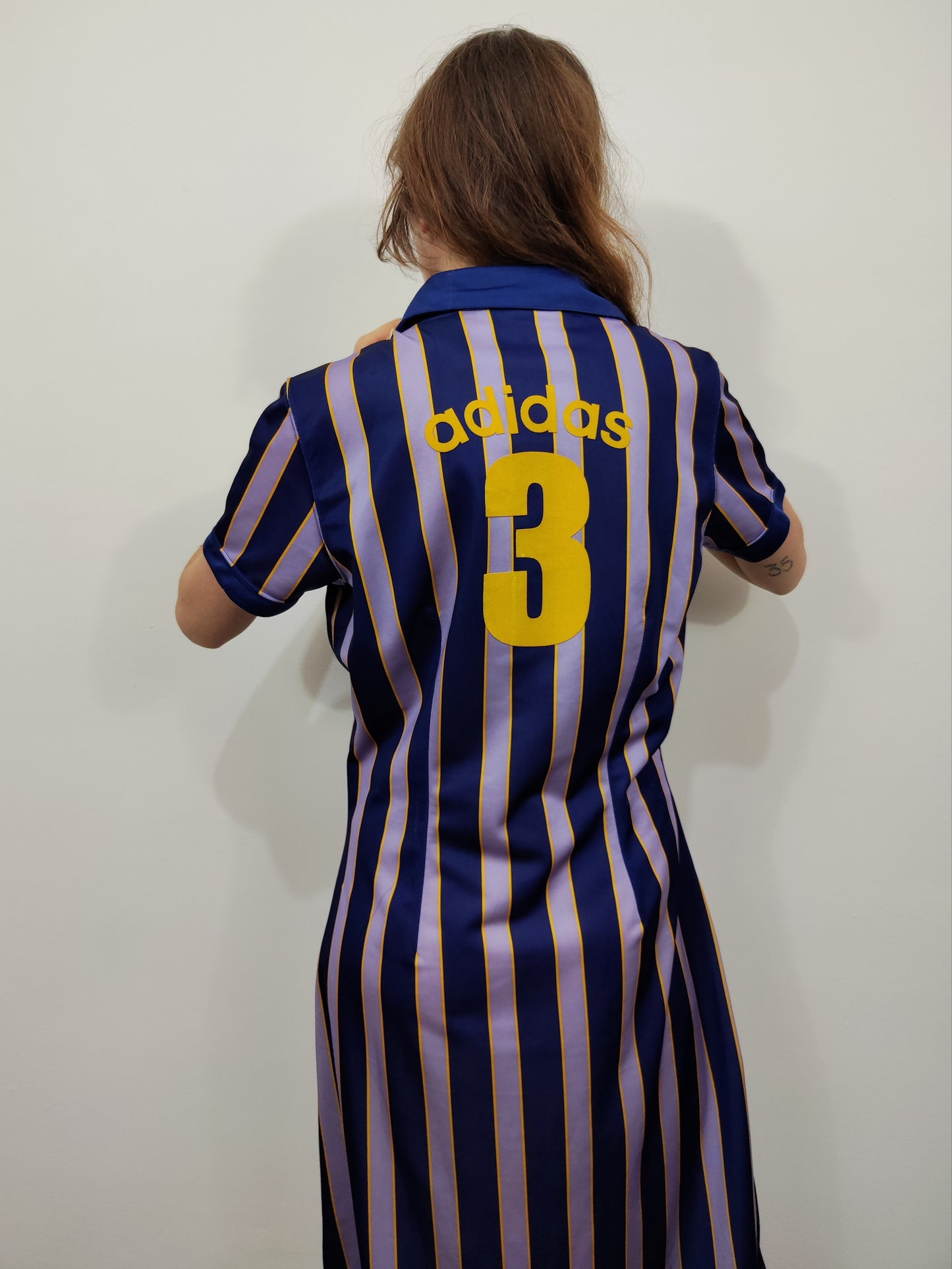 Vintage Adidas Striped Dress