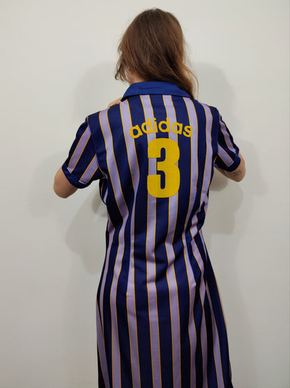 Vintage Adidas Striped Dress