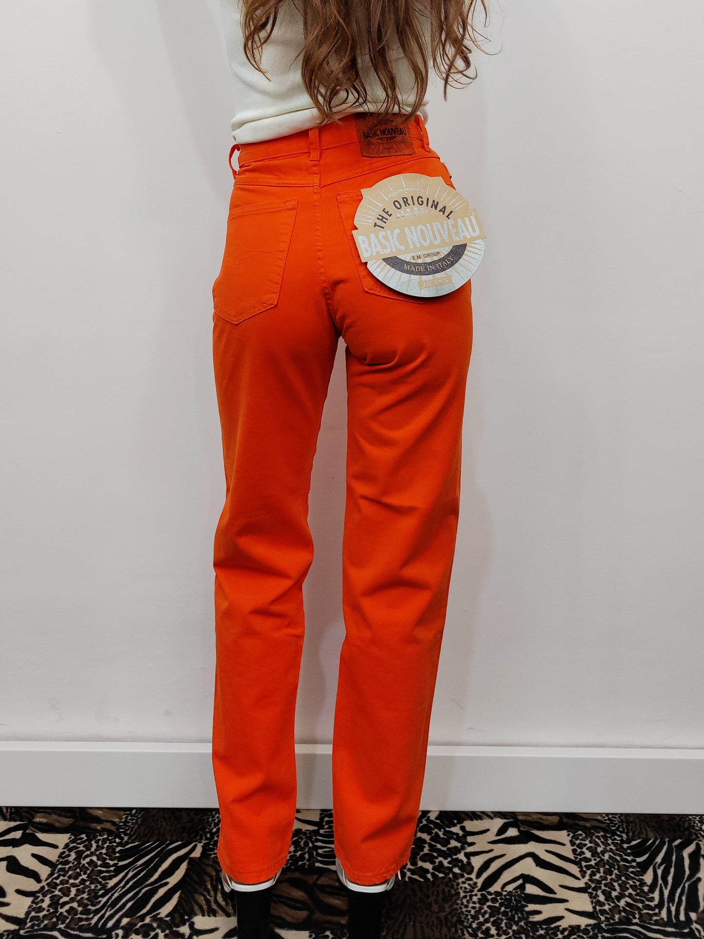 '90s Deadstock Neon Jeans