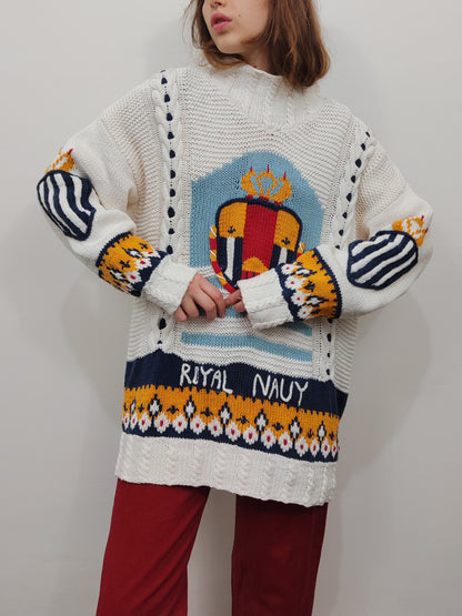 Vintage 100% Cotton Jumper