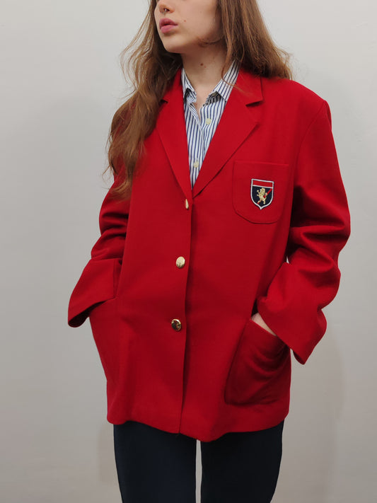 Vintage Wool Blazer