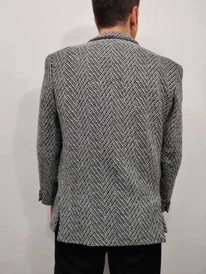 Vintage Wool Blazer - Size M