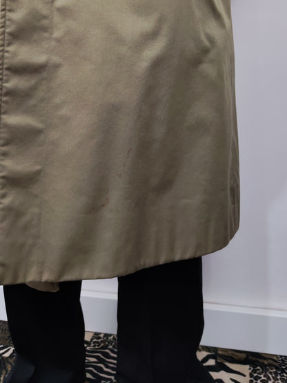 Burberrys Vintage Nova Check Trench - Khaki