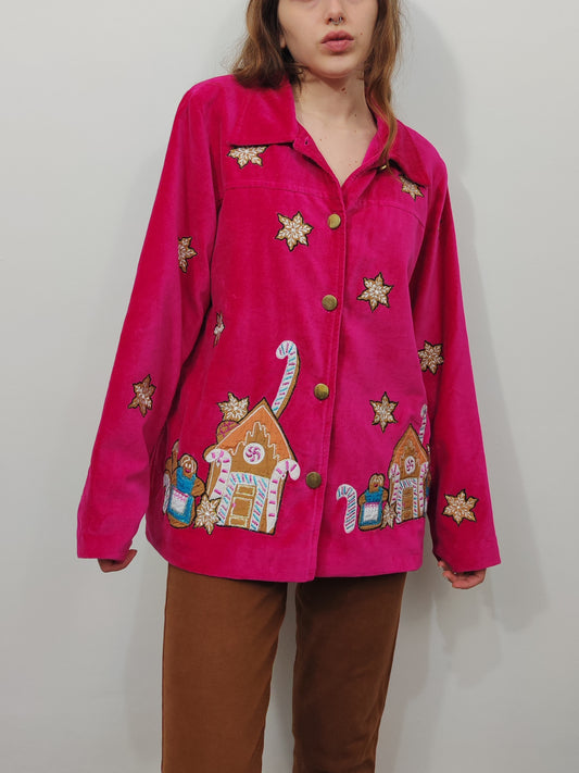 Deadstock Gingerbread Christmas Jacket
