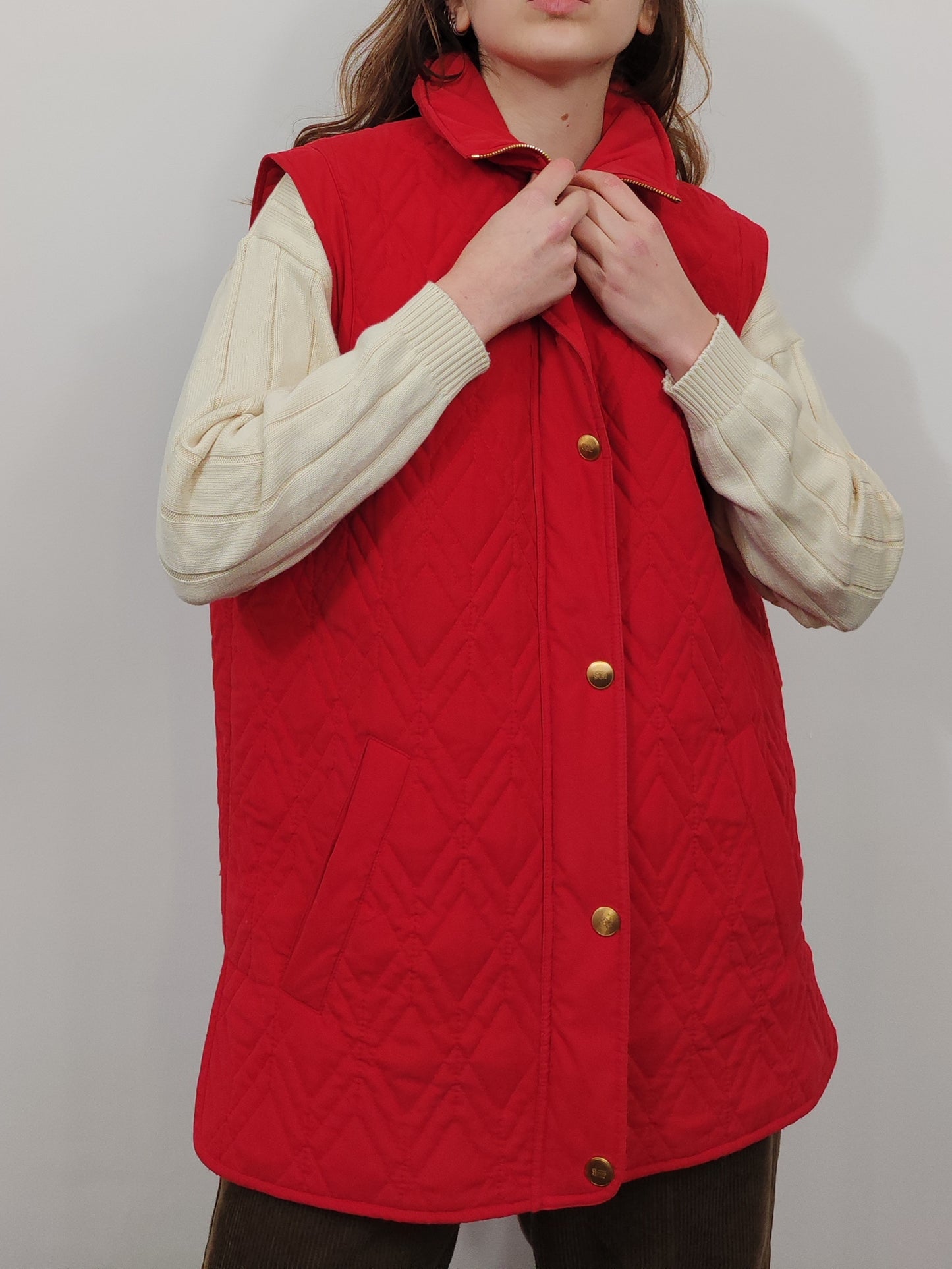 ESCADA SPORT Vintage Quilted Vest - Size M