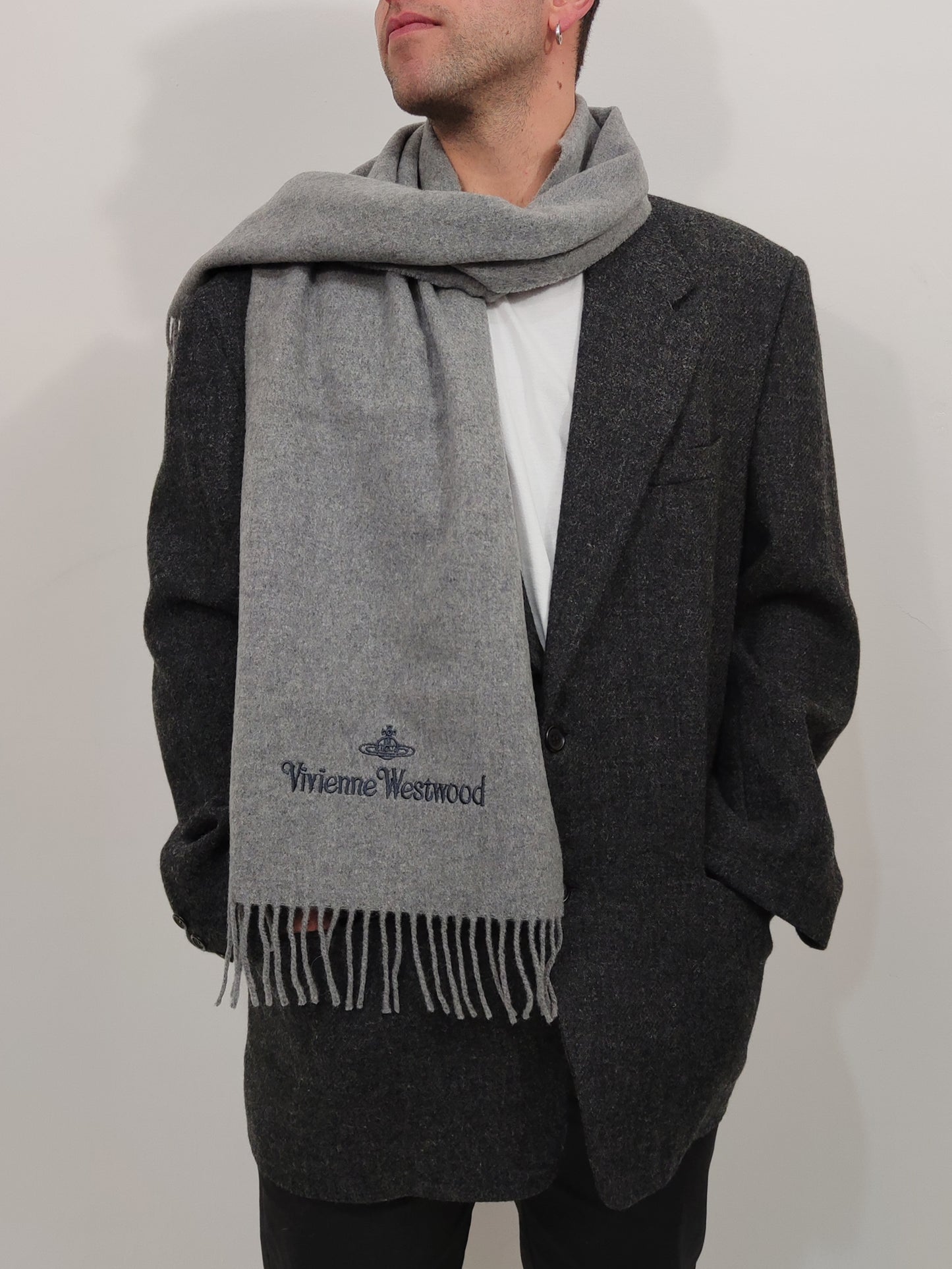 Vivienne Westwood Deadstock 100% Wool Scarf