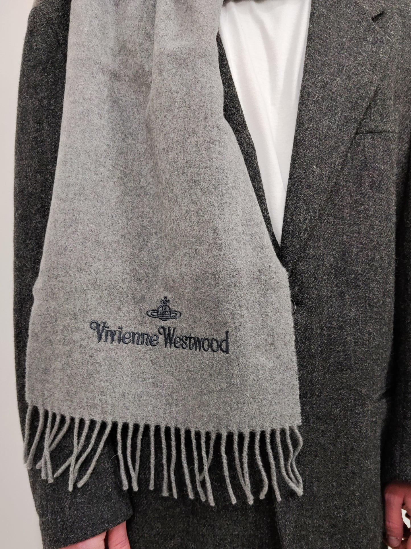 Vivienne Westwood Deadstock 100% Wool Scarf