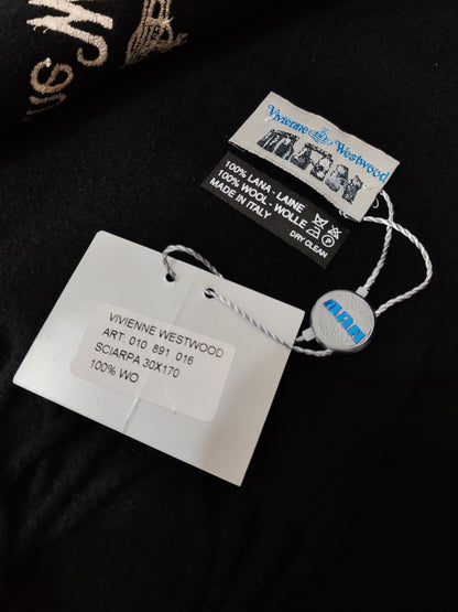 Vivienne Westwood Deadstock 100% Wool Scarf