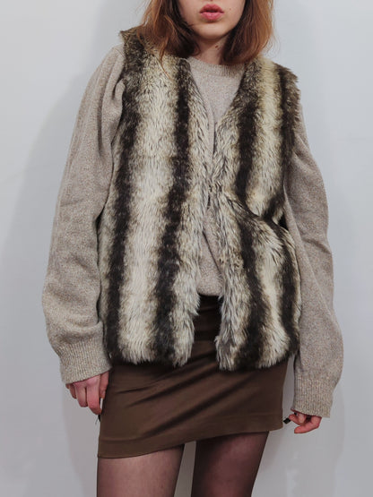 Vintage Fur Vest