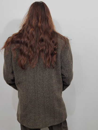 Vintage 100% Virgin Wool Coat