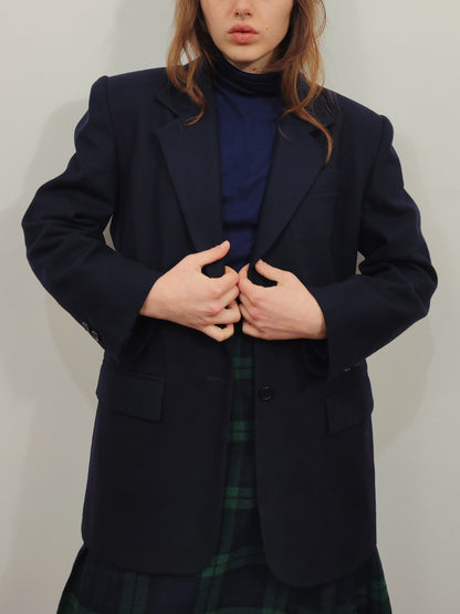 100% Wool Navy Blazer