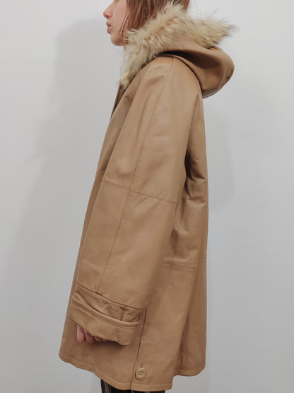 Leather Coat