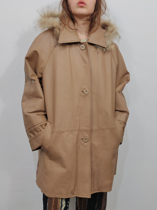 Leather Coat