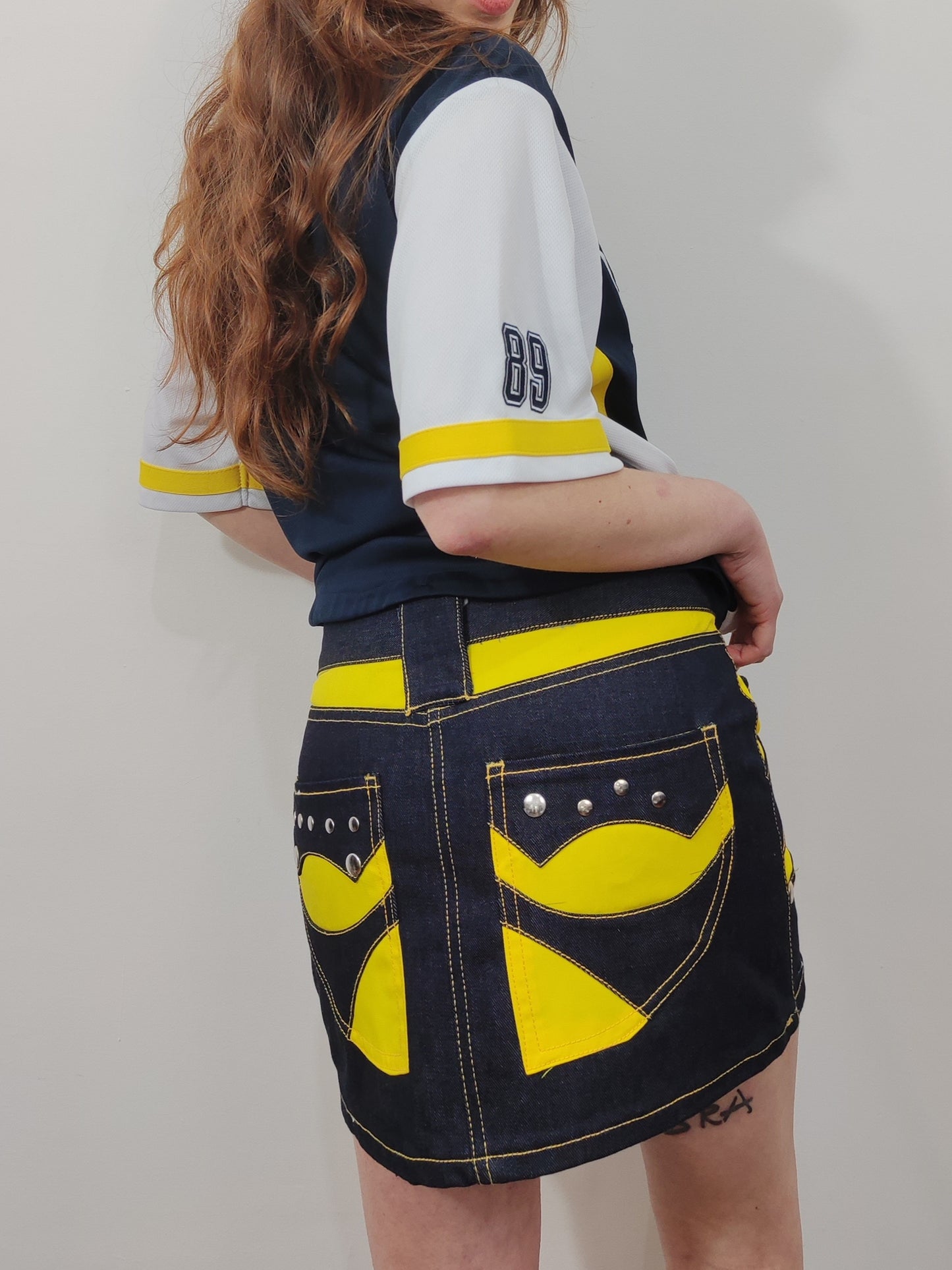 Archive - Y2K Studded Mini Skirt