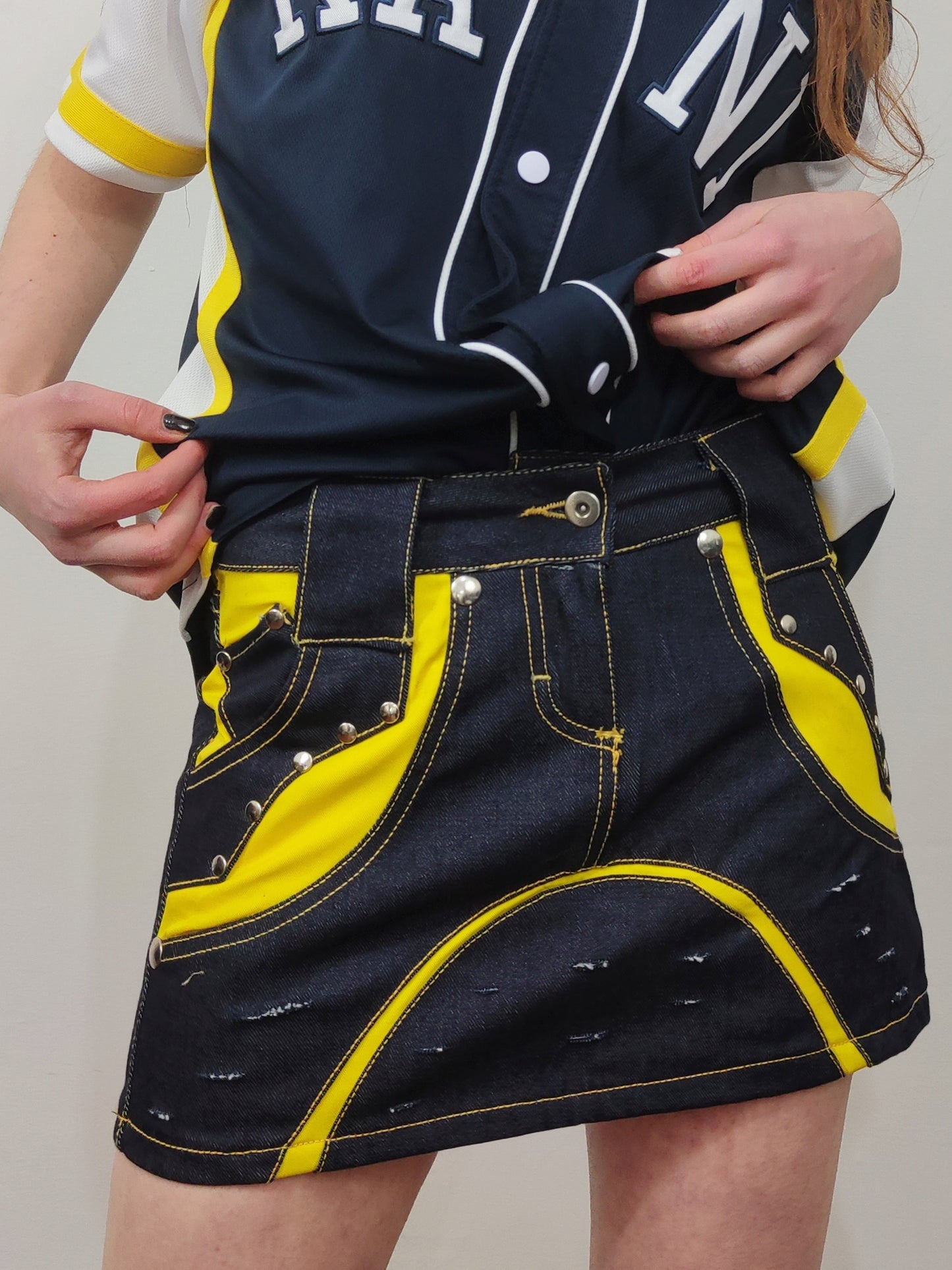 Archive - Y2K Studded Mini Skirt