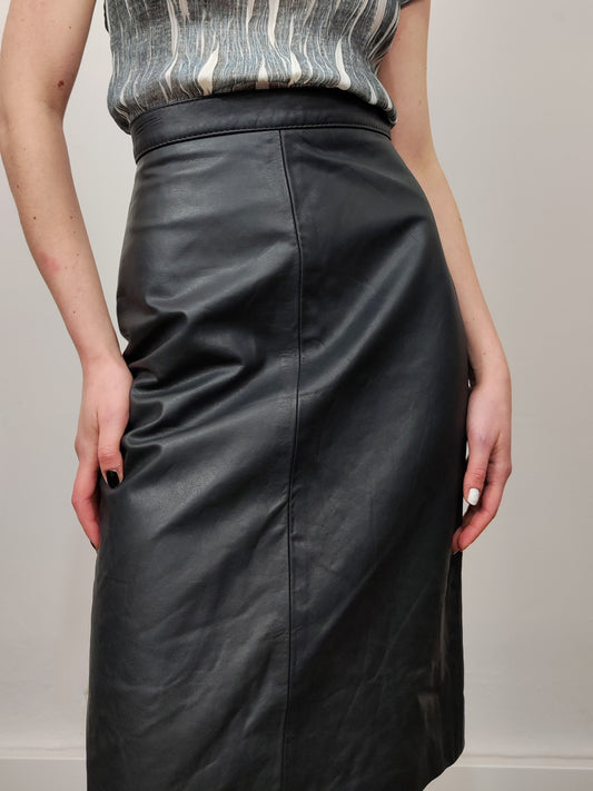 Leather Skirt
