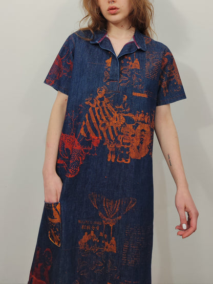 Archive Screenprint Dress