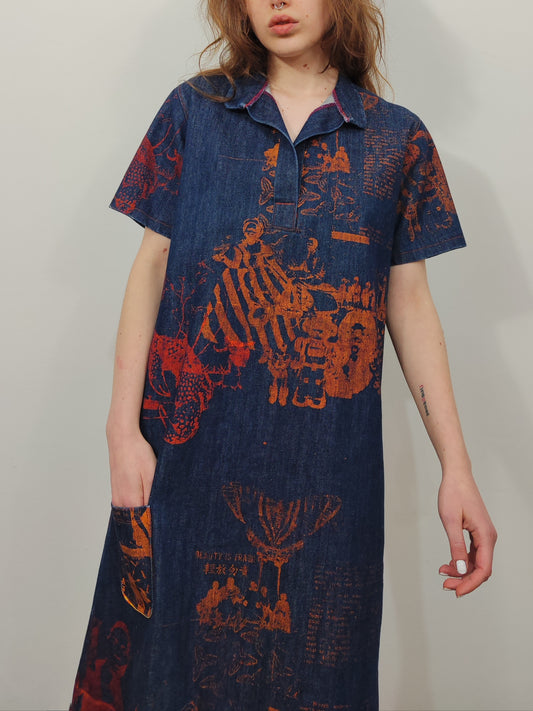 Archive Screenprint Dress