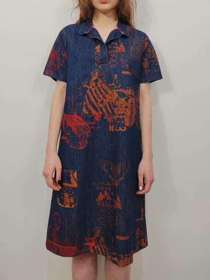 Archive Screenprint Dress