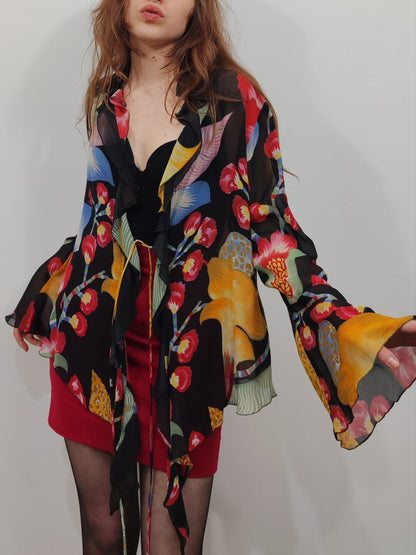 Vintage 100% Silk Blouse