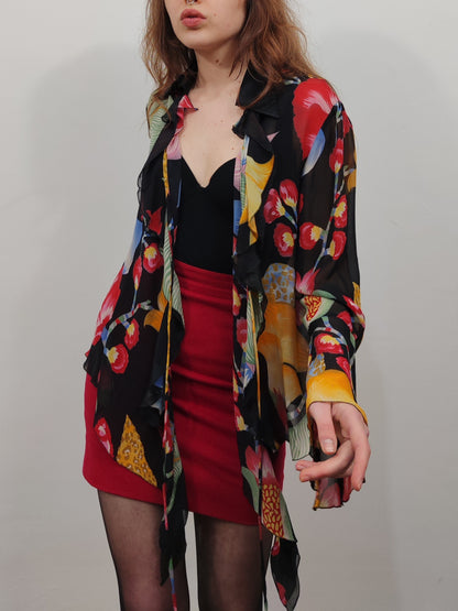 Vintage 100% Silk Blouse