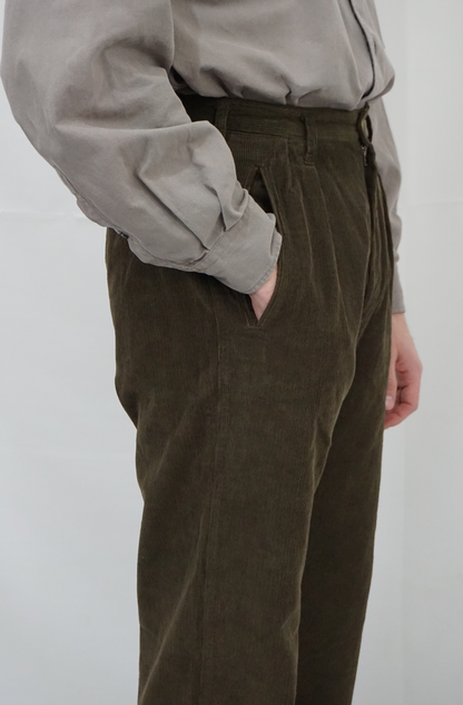 Boneville C.P. Company Green Corduroy Vintage Pants